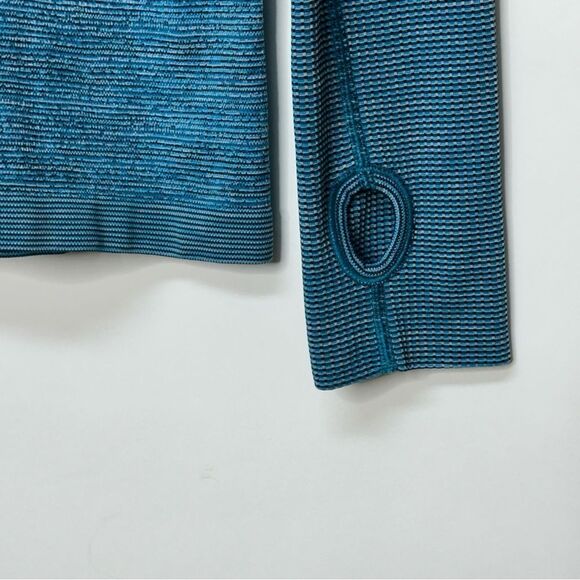 Lululemon Swiftly Tech Indian Ocean Long Sleeve Crew Size 10 - Picture 11 of 14